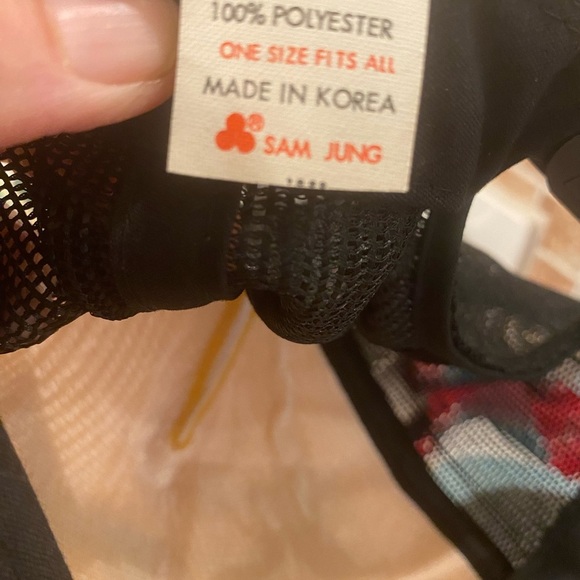 Amish Country Vintage 80s Trucker Hat One Size Black White Skater Retro - Picture 6 of 7